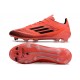 Alta calidad Adidas F50 ELITE FG Negro Rojo Hombre Zapatos De Futbol