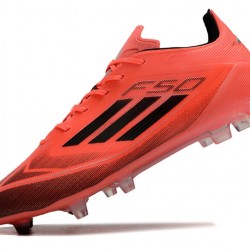 Adidas F50 ELITE FG Negro Rojo Hombre Zapatos De Futbol
