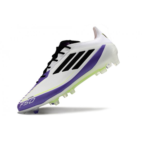Descubrir  Adidas F50 ELITE FG Negro Blanco Zapatos De Futbol