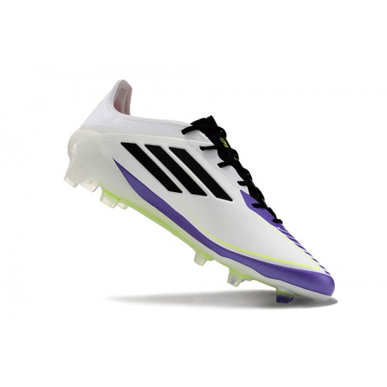 Descubrir  Adidas F50 ELITE FG Negro Blanco Zapatos De Futbol