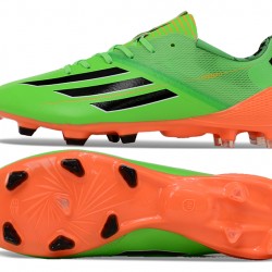 Adidas F50 ELITE FG Verde Naranja Zapatos De Futbol