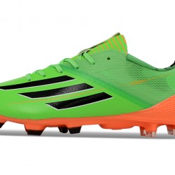 Adidas F50 ELITE FG Verde Naranja Zapatos De Futbol