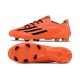 Alta calidad Adidas F50 ELITE FG Naranja Negro Hombre Zapatos De Futbol