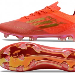 Adidas F50 ELITE FG Naranja y Oro Hombre Zapatos De Futbol