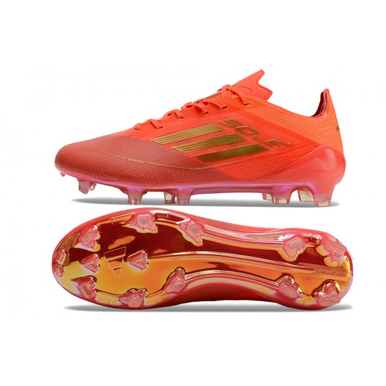 Comprar  Adidas F50 ELITE FG Naranja y Oro Hombre Zapatos De Futbol