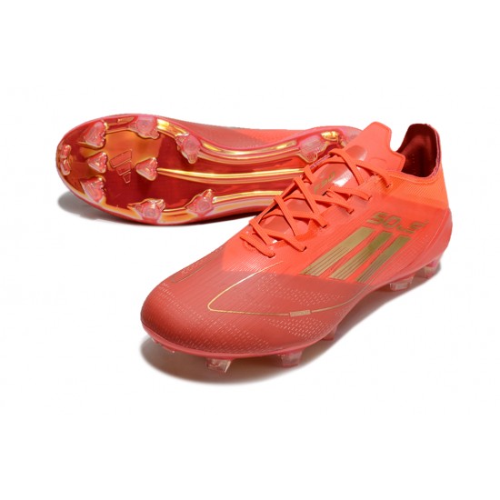 Comprar  Adidas F50 ELITE FG Naranja y Oro Hombre Zapatos De Futbol