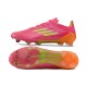 Alta calidad Adidas F50 ELITE FG Rosa y Naranja Hombre Zapatos De Futbol