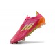 Alta calidad Adidas F50 ELITE FG Rosa y Naranja Hombre Zapatos De Futbol