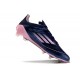 Alta calidad Adidas F50 ELITE FG Púrpura y Rosa Hombre Zapatos De Futbol