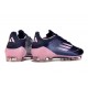 Alta calidad Adidas F50 ELITE FG Púrpura y Rosa Hombre Zapatos De Futbol