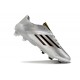 Calidad superior  Adidas F50 ELITE FG Plata y Negro Zapatos De Futbol