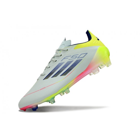 Comprar ahora  Adidas F50 ELITE FG Blanco Chartreuse Zapatos De Futbol