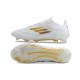 Descubrir  Adidas F50 ELITE FG Blanco Oro Hombre Zapatos De Futbol