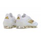 Descubrir  Adidas F50 ELITE FG Blanco Oro Hombre Zapatos De Futbol