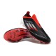 Comprar  Adidas F50 Elite Laceless FG Negro y Rojo Low cut Zapatos De Futbol