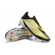 Descubrir  Adidas F50 Elite Laceless FG Oro Negro Zapatos De Futbol