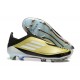 Descubrir  Adidas F50 Elite Laceless FG Oro Negro Zapatos De Futbol