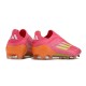 Comprar  Adidas F50 Elite Laceless FG Rosa Naranja Zapatos De Futbol