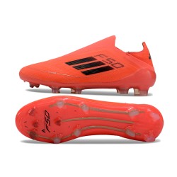 Adidas F50 Elite Laceless FG Shoelace Naranja Hombre Zapatos De Futbol