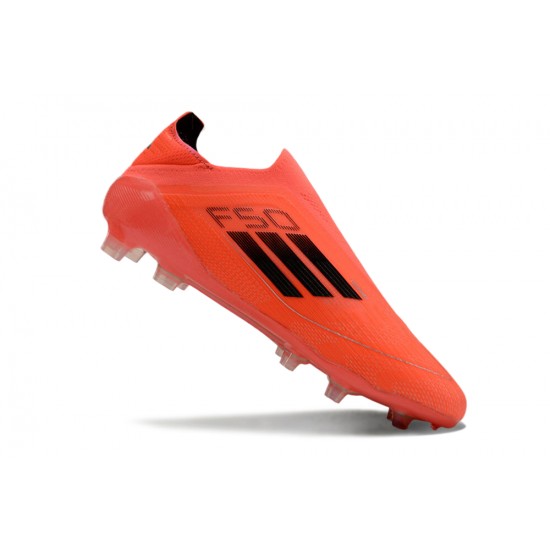 Explorar  Adidas F50 Elite Laceless FG Shoelace Naranja Hombre Zapatos De Futbol