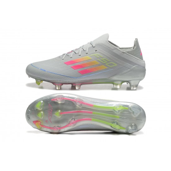 Mejor calidad  Adidas F50 FG Gris Low cut Zapatos De Futbol
