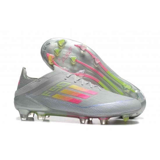 Mejor calidad  Adidas F50 FG Gris Low cut Zapatos De Futbol
