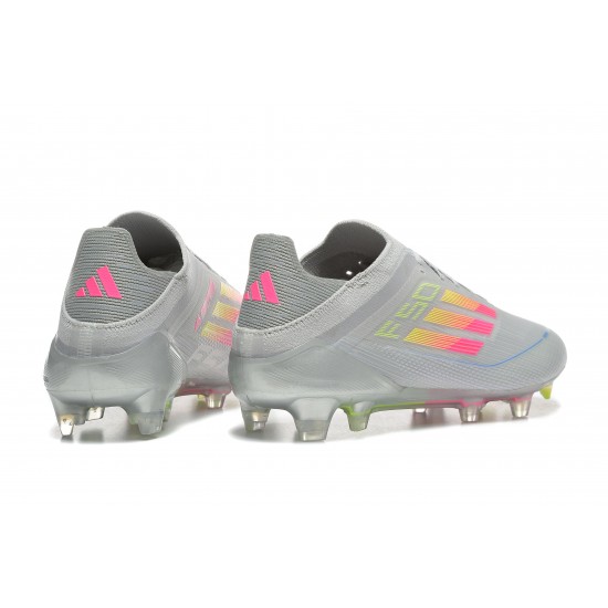 Mejor calidad  Adidas F50 FG Gris Low cut Zapatos De Futbol