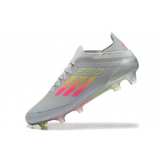 Mejor calidad  Adidas F50 FG Gris Low cut Zapatos De Futbol