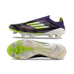 Adidas F50 FG Púrpura y Negro Hombre/Mujer Zapatos De Futbol