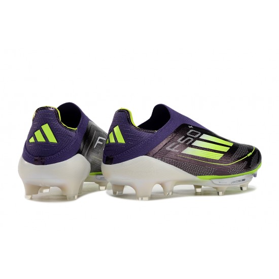 Calidad superior  Adidas F50 FG Púrpura y Negro Hombre/Mujer Zapatos De Futbol