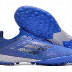 Adidas F50 PRO TF Azul Gris Zapatos De Futbol