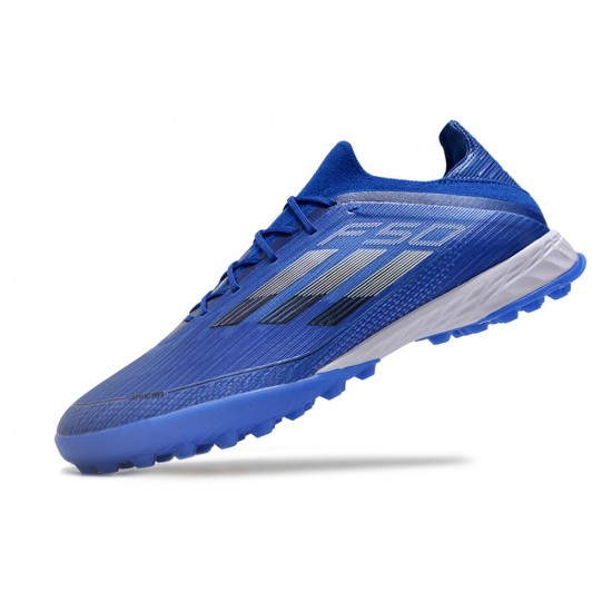 Comprar  Adidas F50 PRO TF Azul Gris Zapatos De Futbol