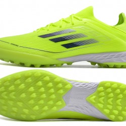 Adidas F50 PRO TF Chartreuse Hombre Soccer shoes scrapsZapatos De Futbol