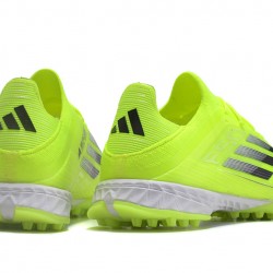 Adidas F50 PRO TF Chartreuse Hombre Soccer shoes scrapsZapatos De Futbol