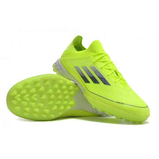 Descubrir  Adidas F50 PRO TF Chartreuse Hombre Soccer shoes scrapsZapatos De Futbol