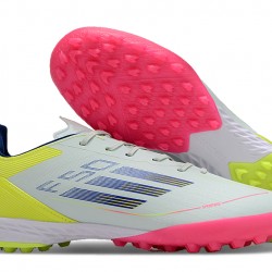Adidas F50 PRO TF Rosa Blanco Zapatos De Futbol