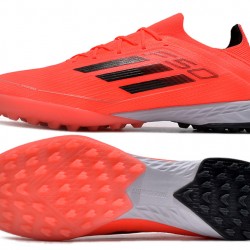 Adidas F50 PRO TF Rojo Negro Hombre Zapatos De Futbol