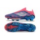 Descubrir  Hombre/Mujer Adidas F50 FG Rosa Azul shoelace Zapatos De Futbol