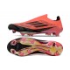 Calidad superior  Mujer Adidas F50 FG Rojo Negro Zapatos De Futbol