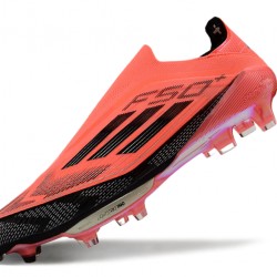 Mujer Adidas F50 FG Rojo Negro Zapatos De Futbol