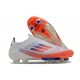 Comprar ahora  Hombre/Mujer Adidas F50 FG Shoelace Blanco Naranja Zapatos De Futbol