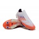Comprar ahora  Hombre/Mujer Adidas F50 FG Shoelace Blanco Naranja Zapatos De Futbol
