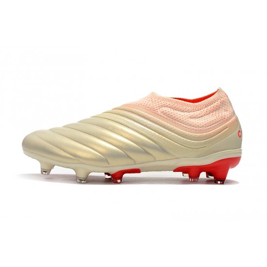 Descubrir  Botas de fútbol Adidas Copa 19 FG Champán Rojo