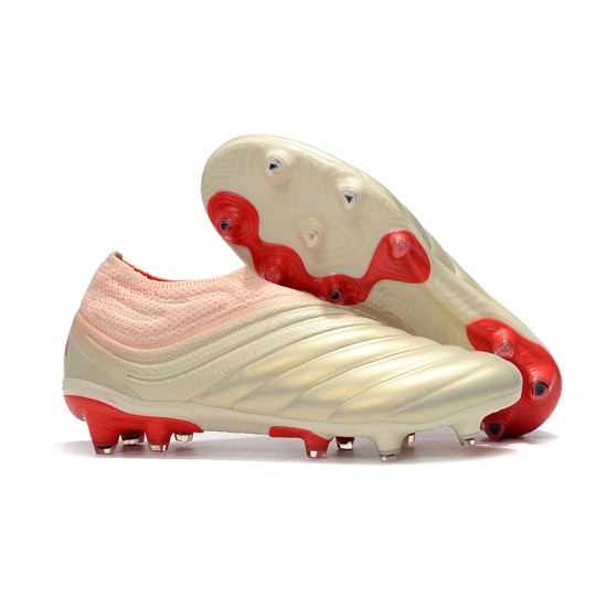 Descubrir  Botas de fútbol Adidas Copa 19 FG Champán Rojo