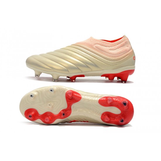 Descubrir  Botas de fútbol Adidas Copa 19 FG Champán Rojo