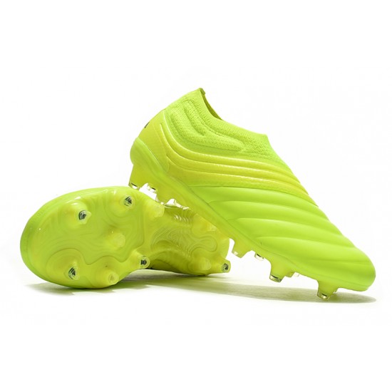 Alta calidad Botas de fútbol Adidas Copa 19 FG Verde Fluo