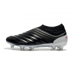 Botas de fútbol Adidas Copa 19 FG Cuero Negro Plata Rojo 