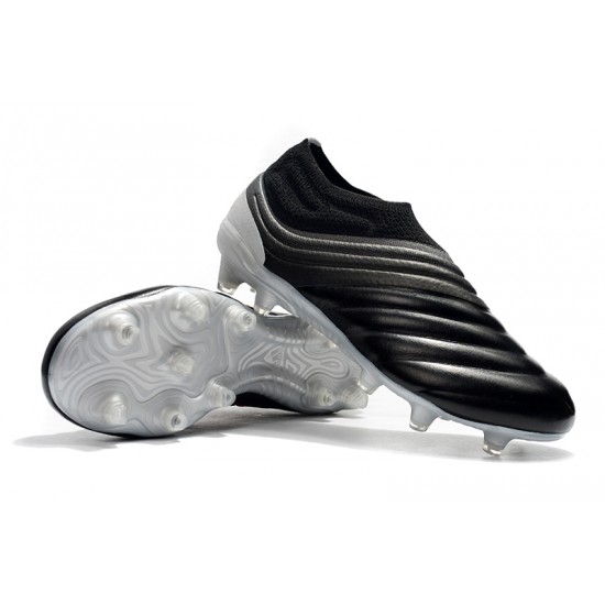 Comprar ahora  Botas de fútbol Adidas Copa 19 FG Cuero Negro Plata Rojo