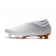 Tienda  Botas de fútbol Adidas Copa 19 FG Blanco Dorado