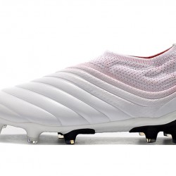 Botas de fútbol Adidas Copa 19 FG Blanco Rosado Rojo 